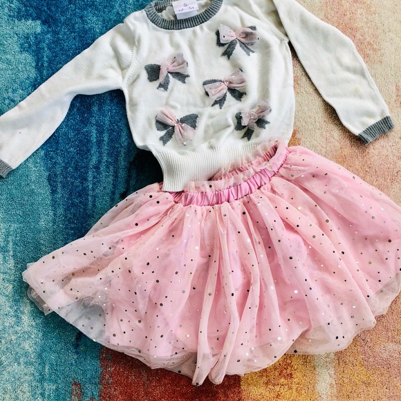 EUC tulle skirt set size 5 - Picture 2 of 8